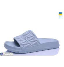 Шлепки жіночі на літо (8 пар р.36-41) сірий  "LOTTOS"