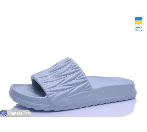 Шлепки жіночі на літо (8 пар р.36-41) сірий  "LOTTOS"