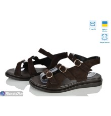 Босоніжки жіночі на літо (8 пар р.36-40) коричневий  "STELUSA"