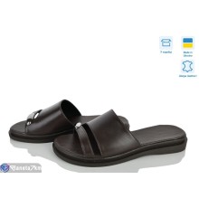 Шлепки жіночі на літо (6 пар р.36-40) коричневий  "Linda"
