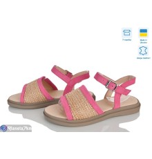 Босоніжки жіночі на літо (6 пар р.36-40) рожевий  "Linda"