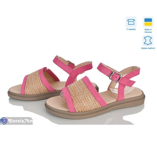 Босоніжки жіночі на літо (6 пар р.36-40) рожевий  "Linda"
