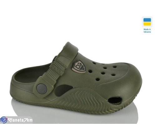 Кроки дитячі на літо (8 пар р.31-36) зелений  "Korka"