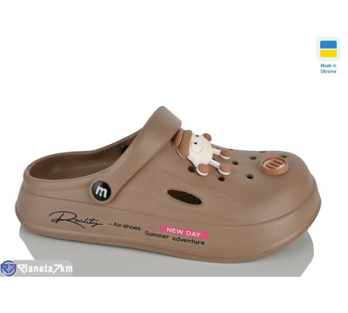 Кроки жіночі на літо (8 пар р.36-41) коричневий  "Korka"