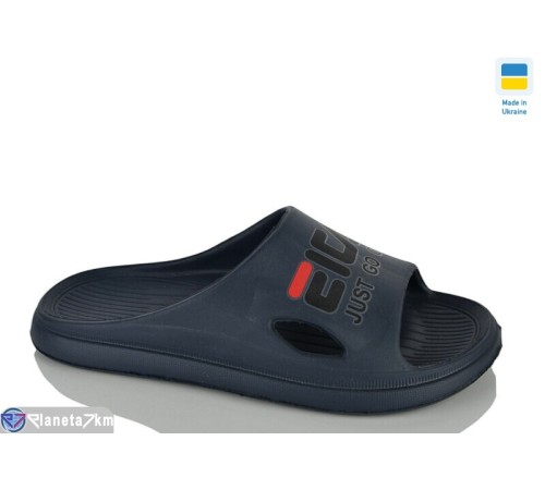 Шлепки чоловічі на літо (6 пар р.41-45) синій  "Korka"