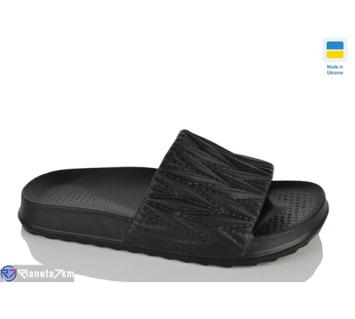 Шлепки жіночі на літо (8 пар р.36-41) чорний  "Korka"