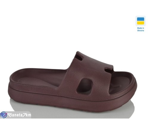 Шлепки жіночі на літо (8 пар р.36-40) коричневий  "Korka"