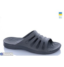 Шлепки чоловічі на літо (8 пар р.41-45) сірий  "MURMUR"