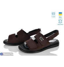 Босоніжки жіночі на літо (8 пар р.36-41) коричневий  "ERIKA"