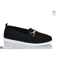 Балетки жіночі на літо (8 пар р.36-41) чорний  "Normashoes"
