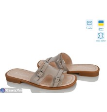 Шлепки жіночі на літо (8 пар р.36-41) бежевий  "ERIKA"
