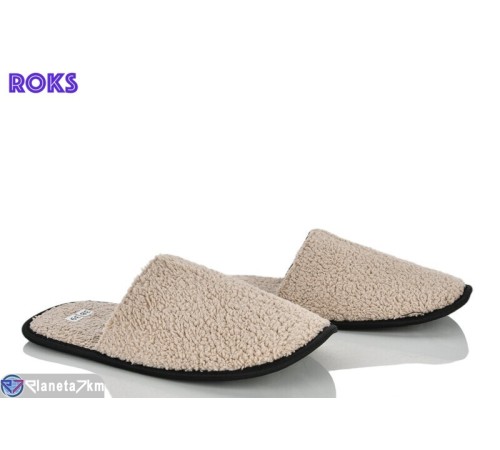 Тапки на весну/осінь (20 пар р.36-45) бежевий  "Roks"