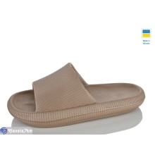 Шлепки жіночі на літо (6 пар р.36-41) коричневий  "LOTTOS"