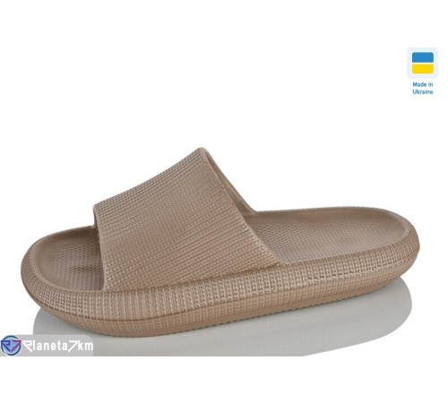 Шлепки жіночі на літо (6 пар р.36-41) коричневий  "LOTTOS"