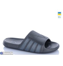 Шлепки чоловічі на літо (8 пар р.41-46) сірий  "MURMUR"