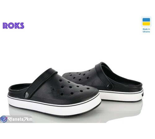 Кроки на літо (6 пар р.36-41) чорний  "Roks"