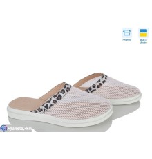 Шлепки жіночі на літо (6 пар р.36-40) білий  "Linda"