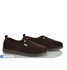 Туфлі жіночі на весну/осінь (8 пар р.36-41) коричневий  "Kenoa"