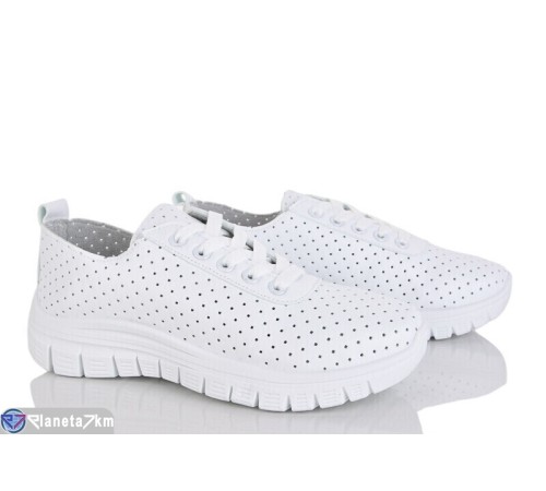 Кросівки жіночі на літо (8 пар р.36-41) білий  "Normashoes"