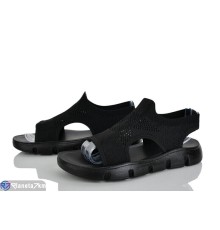 Босоніжки жіночі на літо (8 пар р.36-41) чорний  "Normashoes"