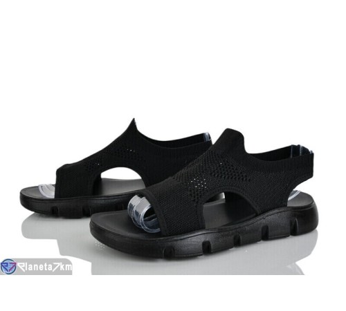 Босоніжки жіночі на літо (8 пар р.36-41) чорний  "Normashoes"