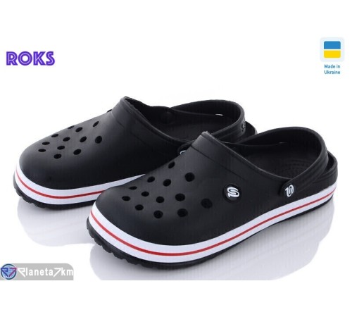 Кроки чоловічі на літо (8 пар р.40-45) чорний  "Roks"