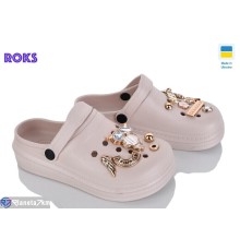 Кроки дитячі на літо (6 пар р.31-35) бежевий  "Roks"