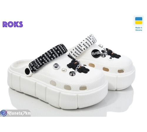 Кроки жіночі на літо (6 пар р.36-40) білий  "Roks"
