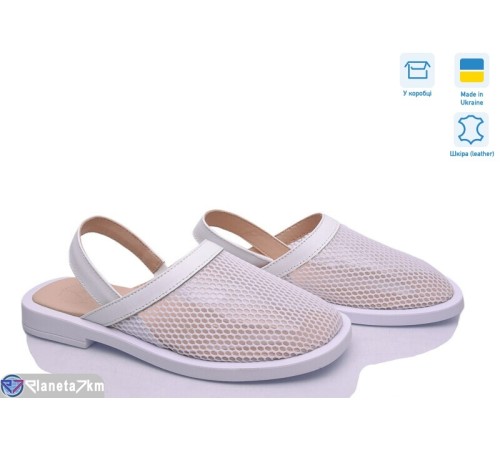 Босоніжки жіночі на літо (6 пар р.36-40) білий  "Linda"