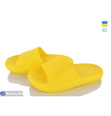Шлепки дитячі на літо (6 пар р.30-35) жовтий  "Ladmir"