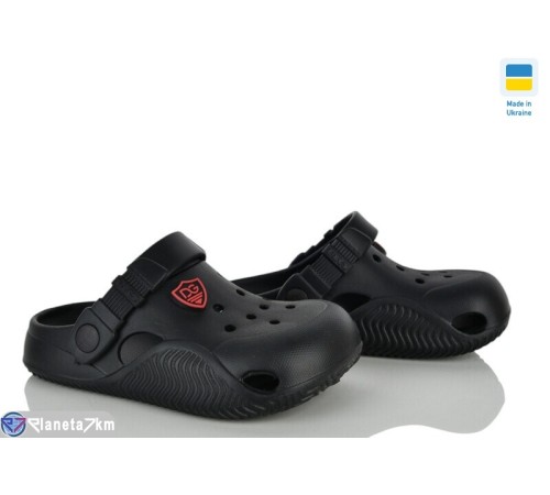 Кроки дитячі на літо (8 пар р.31-36) чорний  "LEO"