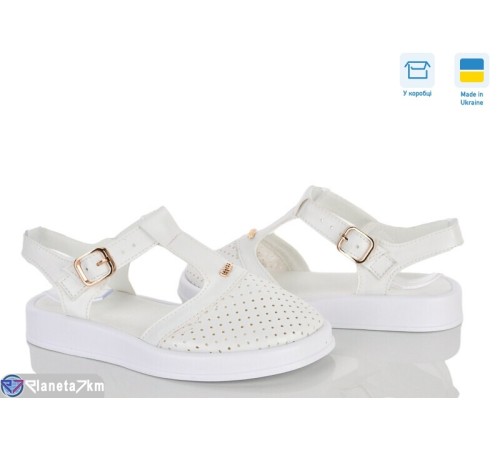 Босоніжки жіночі на літо (6 пар р.36-40) білий  "Linda"