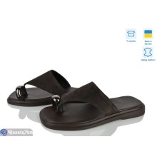 Шлепки жіночі на літо (8 пар р.36-40) коричневий  "STELUSA"