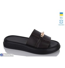 Шлепки жіночі на літо (6 пар р.36-40) коричневий  "LIKA"