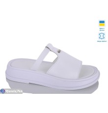 Шлепки жіночі на літо (6 пар р.36-40) білий  "LIKA"