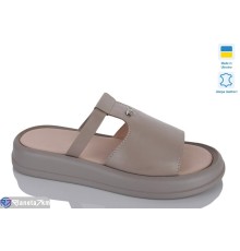 Шлепки жіночі на літо (6 пар р.36-40) бежевий  "LIKA"