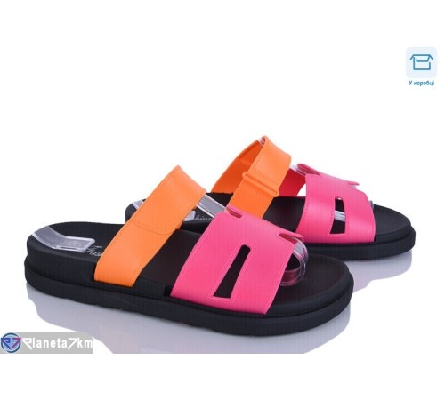 Шлепки жіночі на літо (8 пар р.36-41) рожевий  "HoRIK"
