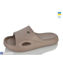 Шлепки жіночі на літо (8 пар р.37-41) коричневий  "LOTTOS"