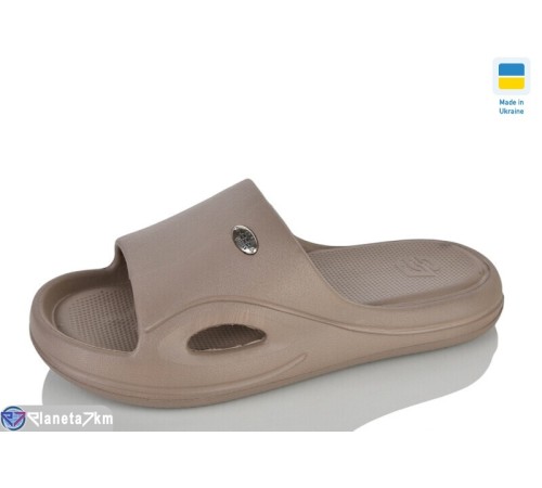 Шлепки жіночі на літо (8 пар р.37-41) коричневий  "LOTTOS"