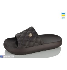 Шлепки жіночі на літо (6 пар р.36-41) коричневий  "LOTTOS"