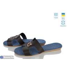 Шлепки жіночі на літо (4 пар р.38-40) коричневий  "Daman"