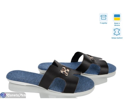 Шлепки жіночі на літо (8 пар р.36-40) коричневий  "Daman"