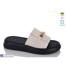 Шлепки жіночі на літо (6 пар р.36-40) бежевий  "LIKA"