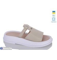 Шлепки жіночі на літо (6 пар р.36-40) бежевий  "LIKA"