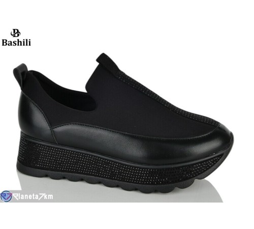 Кросівки жіночі на весну/осінь (8 пар р.36-41) чорний  "Башили"