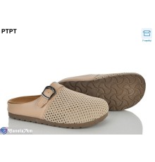 Жіночі сабо на літо (8 пар р.36-41) бежевий  "PTPT"