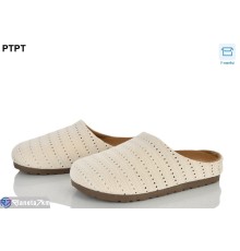 Жіночі сабо на літо (8 пар р.36-41) бежевий  "PTPT"