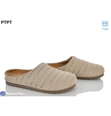 Жіночі сабо на літо (8 пар р.36-41) бежевий  "PTPT"