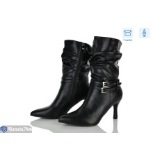 Черевики жіночі на весну/осінь (6 пар р.36-40) чорний  "Janna"