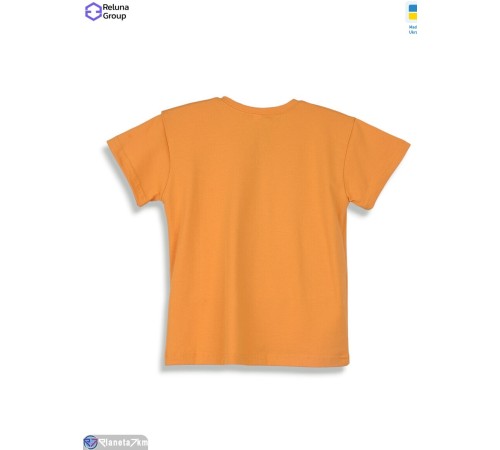 Дитяча футболка на літо (8 шт. р.сетка 104-122) жовтий  "Raluka"